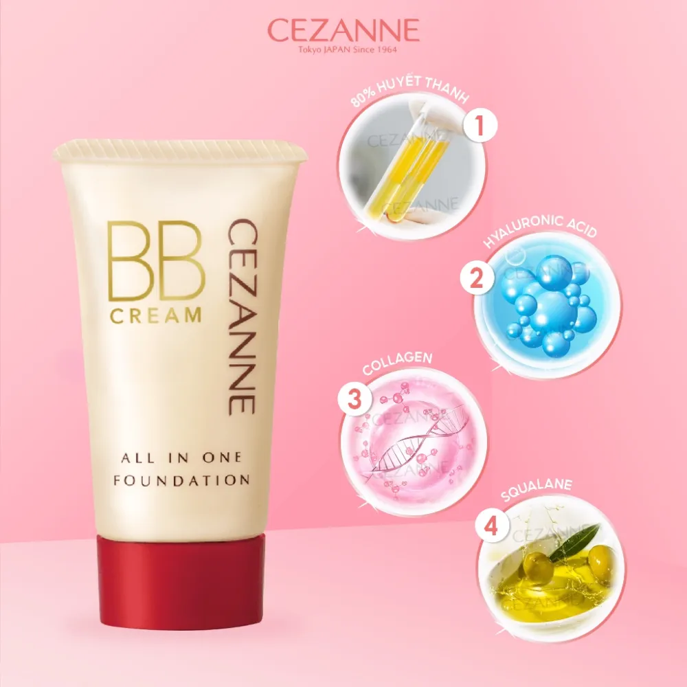Kem nền Cezanne SPF23 PA++ 40g