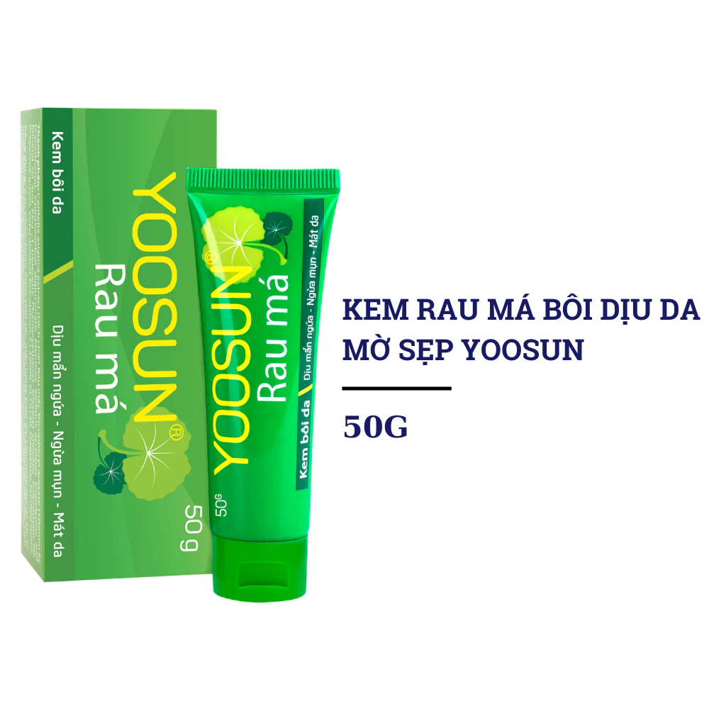 Kem rau má bôi dịu da, mờ sẹo Yoosun 50g phù hợp cho mẹ và bé