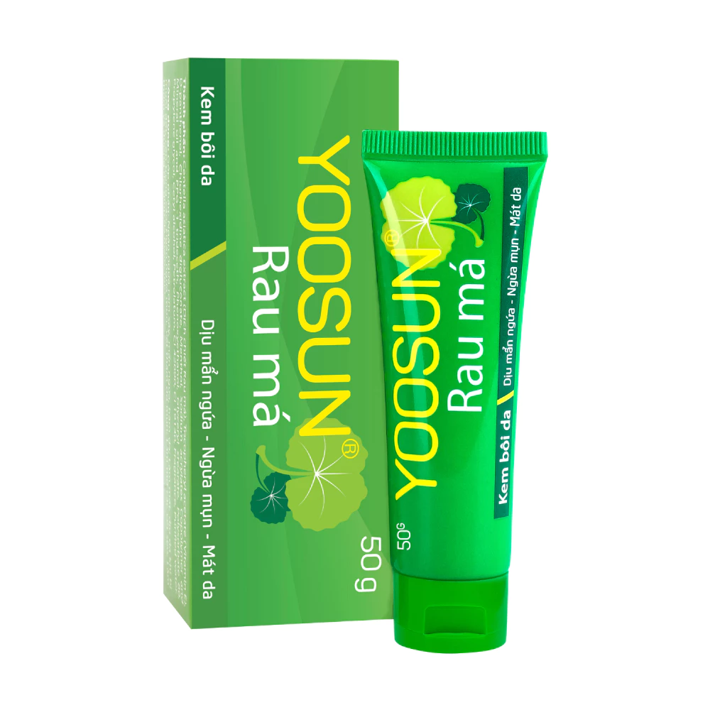 Kem rau má bôi dịu da, mờ sẹo Yoosun 50g phù hợp cho mẹ và bé