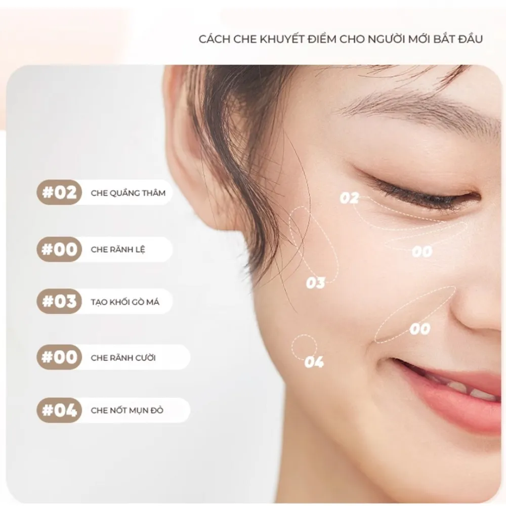 Kem tạo khối & highlight 2 đầu Judydoll 4.8g (nhiều màu)