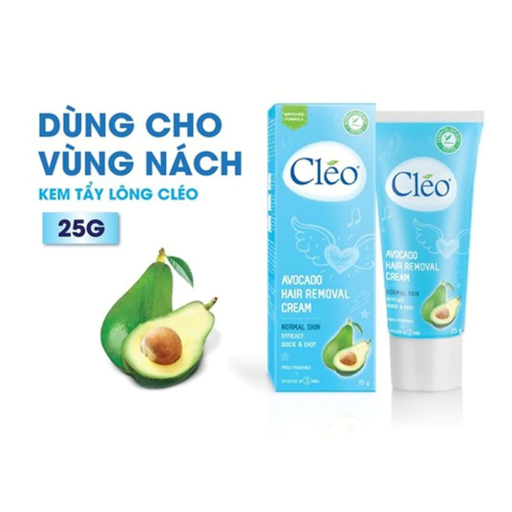 Kem tẩy lông Cléo dành cho da thường 25g/50g