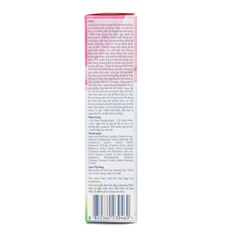 Kem tẩy lông Veet Silk & Fresh dành cho da nhạy cảm 25g/50g