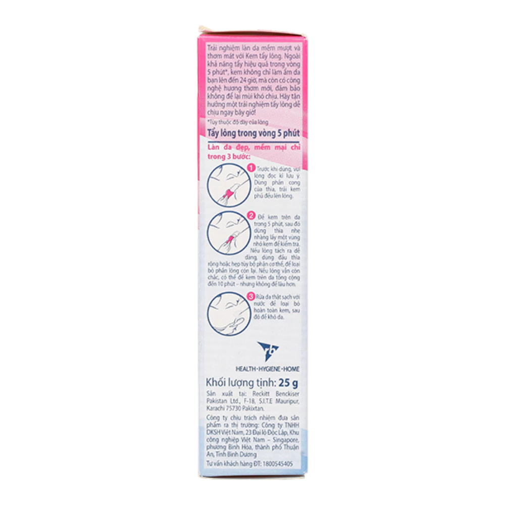 Kem tẩy lông Veet Silk & Fresh dành cho da nhạy cảm 25g/50g