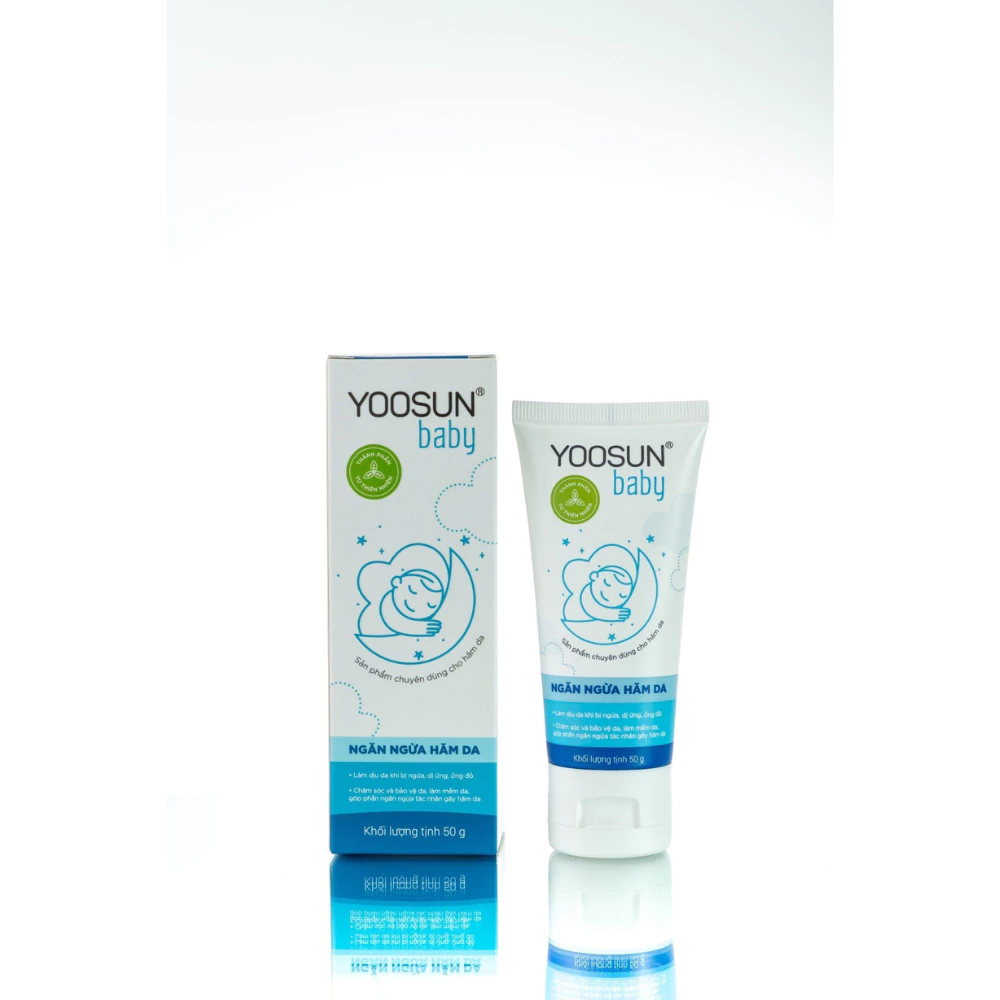 Kem trị hăm chiết xuất rau má Yoosun Baby 50g dành cho bé từ 0 tháng tuổi