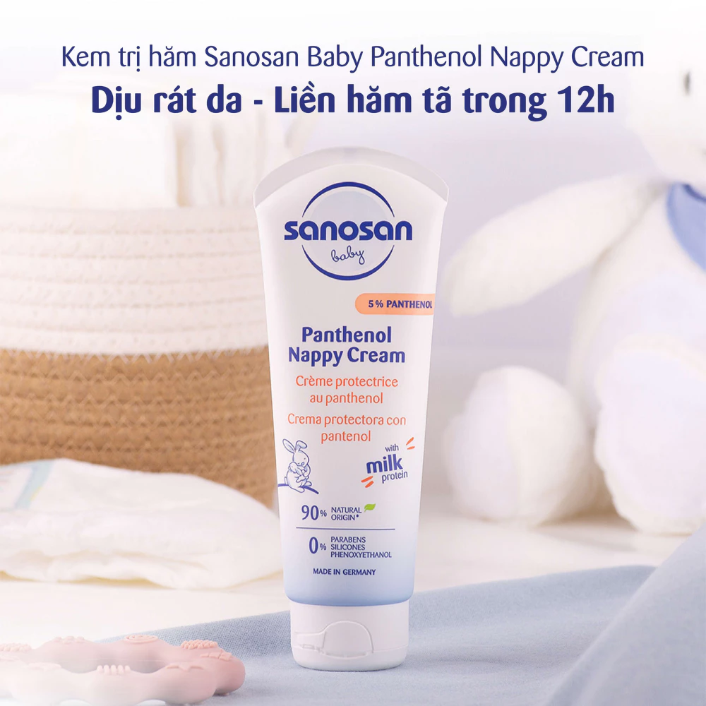 Kem trị hăm dành cho bé Sanosan 100ml