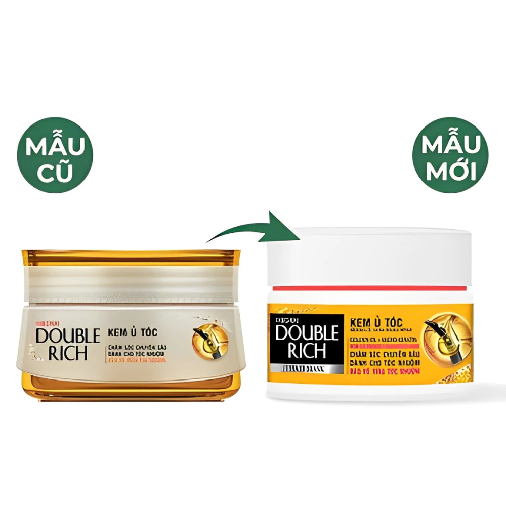 Kem ủ tóc Double Rich chuyên sâu cho tóc nhuộm 150g
