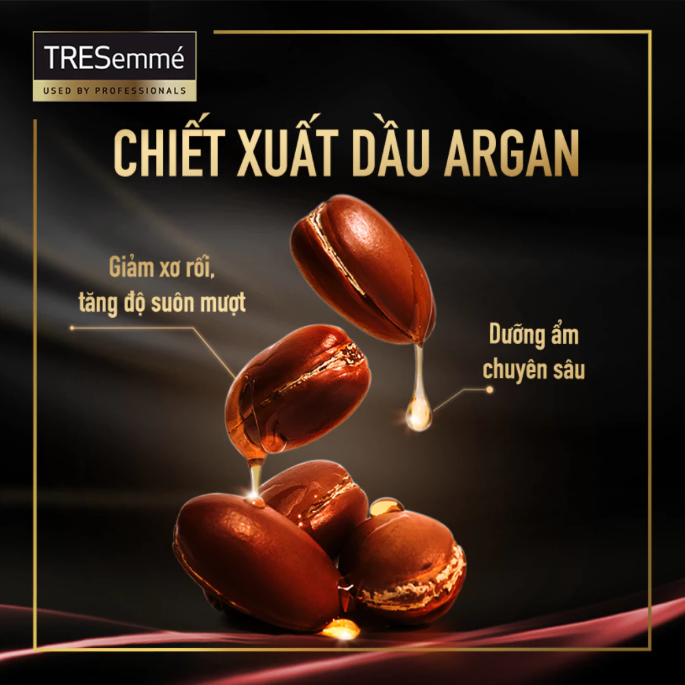 Kem ủ tóc TRESemmé Keratin Smooth vào nếp suôn mượt 180ml