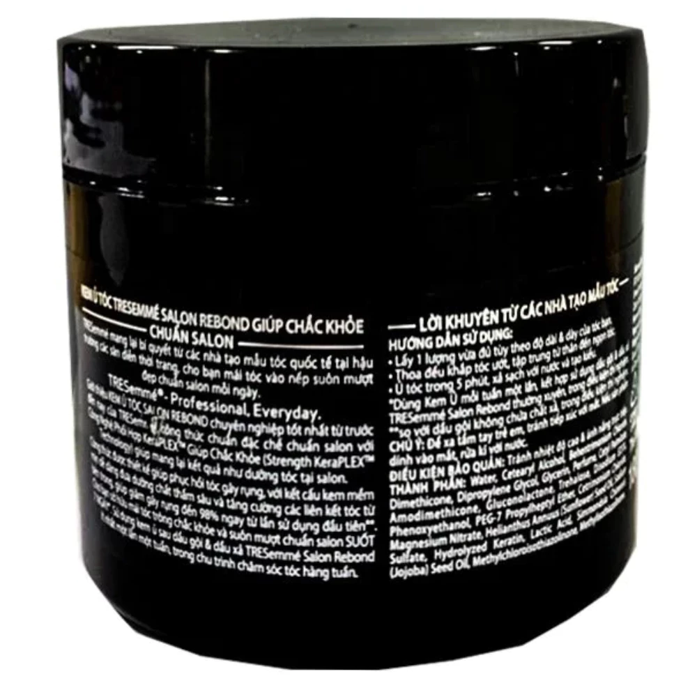 Kem ủ tóc Tresemmé Salon Rebond ngăn gãy rụng 180ml