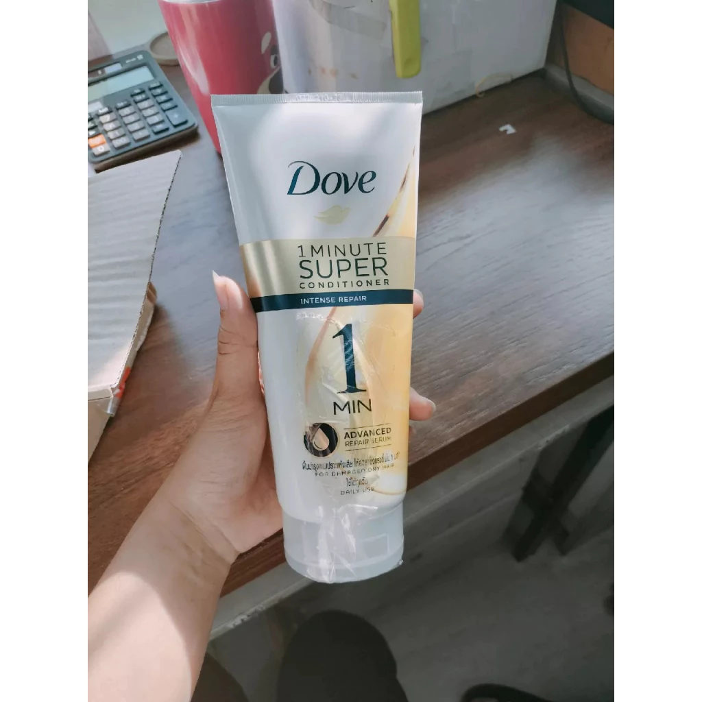 Kem xả Dove phục hồi hư tổn 1 phút siêu dưỡng 300ml