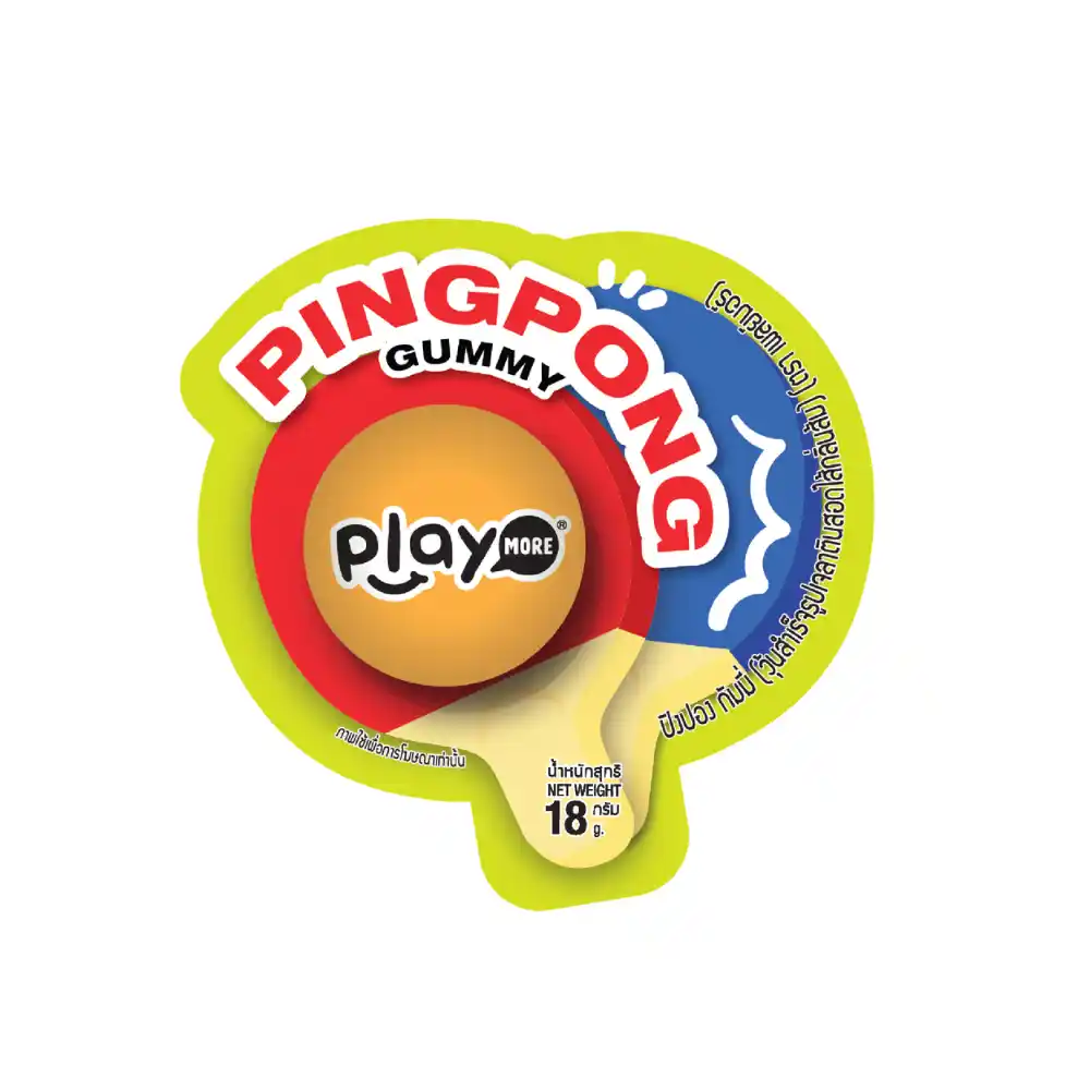 Kẹo dẻo Playmore thể thao 18g