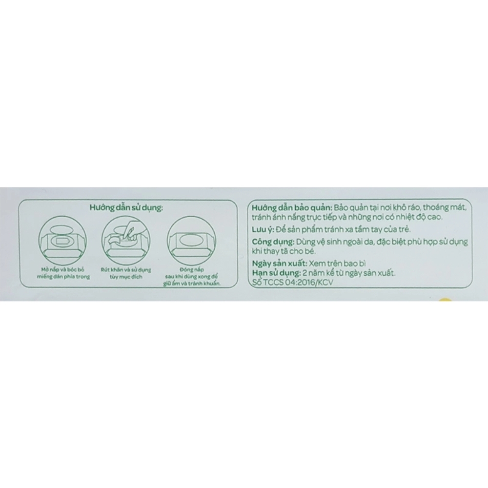 Khăn ướt Huggies Clean Care không mùi gói 80 miếng