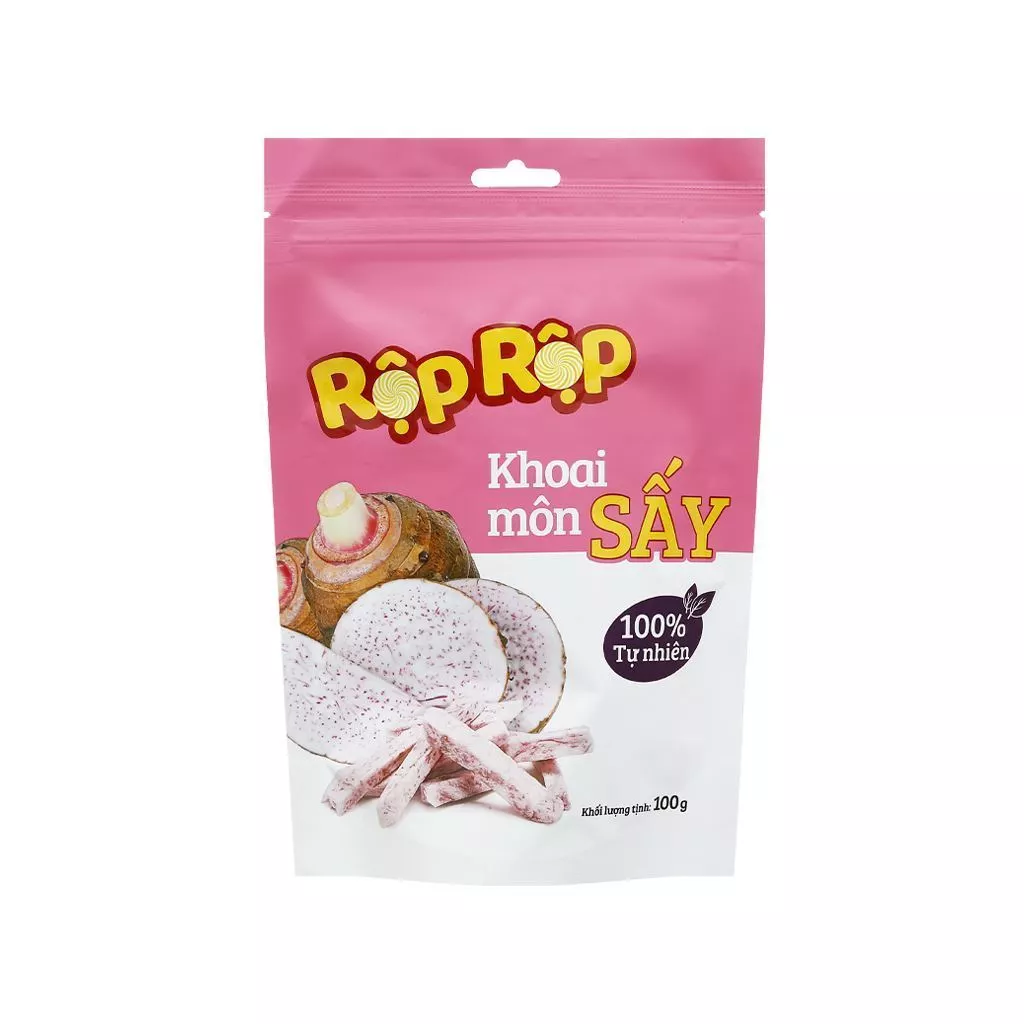 Khoai môn sấy Rộp Rộp gói 100g
