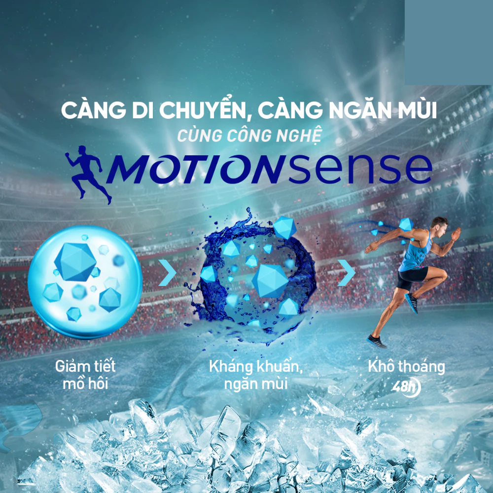 Lăn khử mùi cho nam Rexona khô thoáng Antibac 45ml