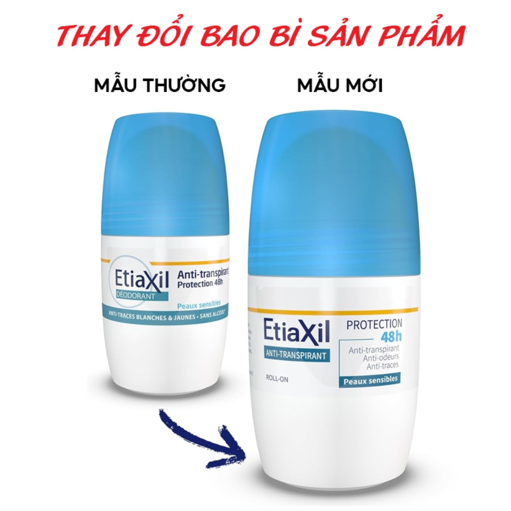 Lăn khử mùi EtiaXil hàng ngày cho mọi loại da 50ml