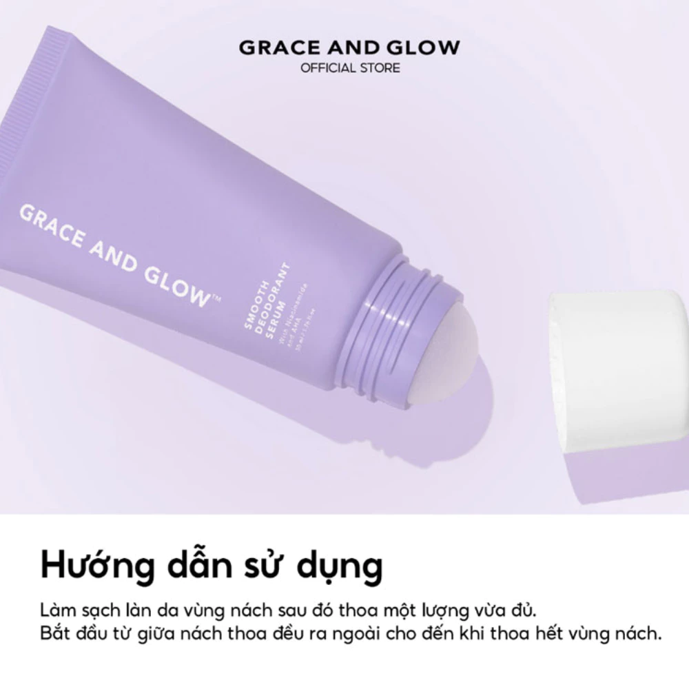 Lăn khử mùi Grace And Glow Black Opium dưỡng sáng da 50ml
