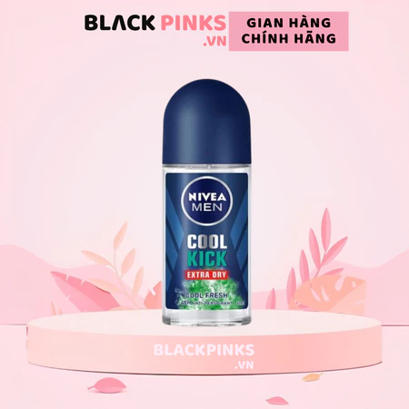 Lăn khử mùi Nivea Men mát lạnh thơm năng động/sảng khoái 50ml