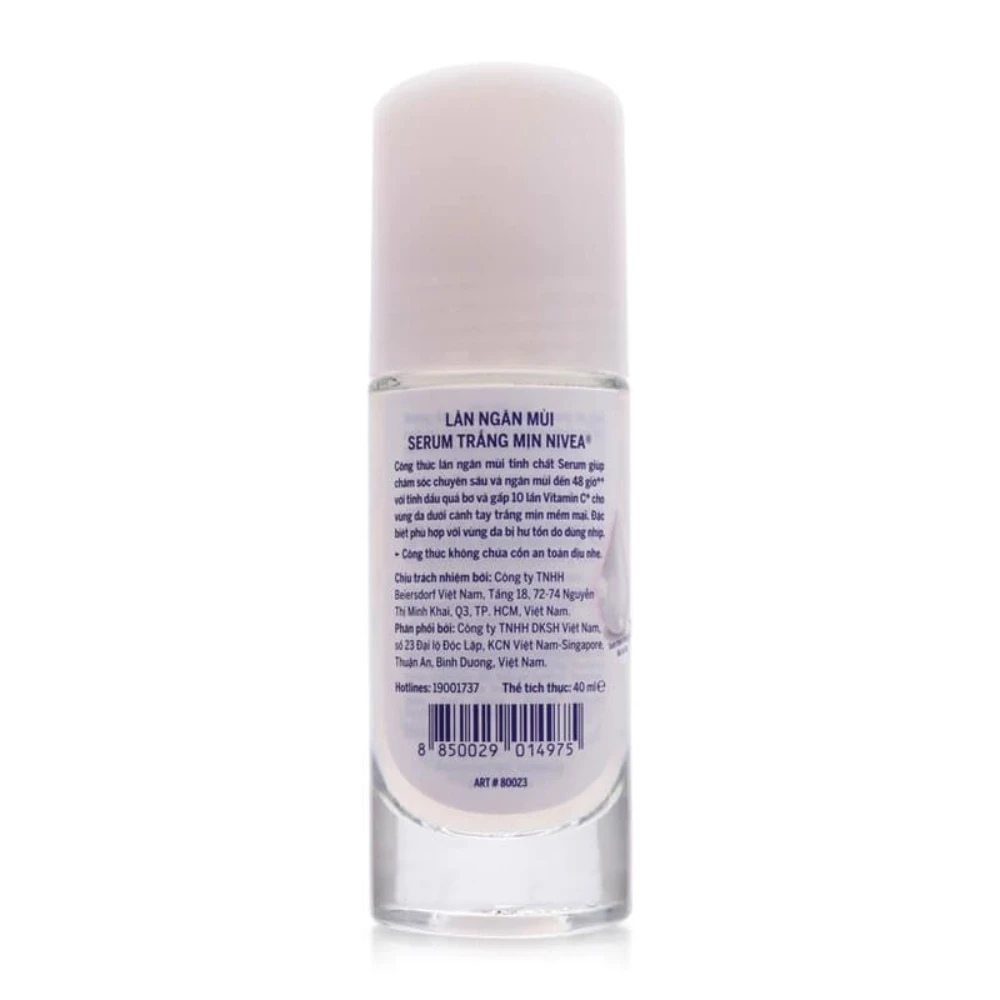 Lăn khử mùi Nivea Serum dưỡng da sáng mịn 40ml