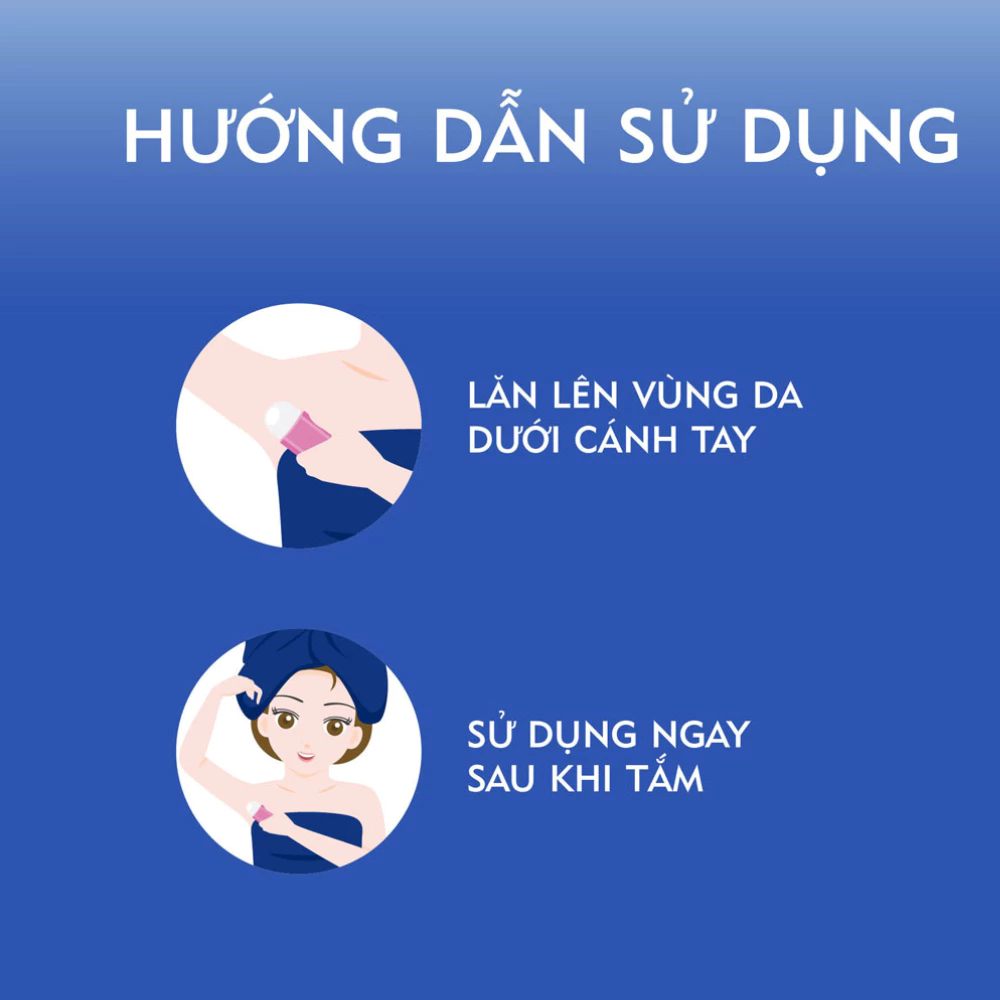 Lăn khử mùi Nivea Serum dưỡng da sáng mịn 40ml