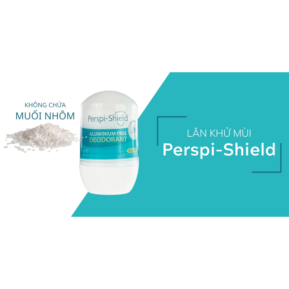 Lăn khử mùi Perspi-Shield không chứa muối nhôm 50ml