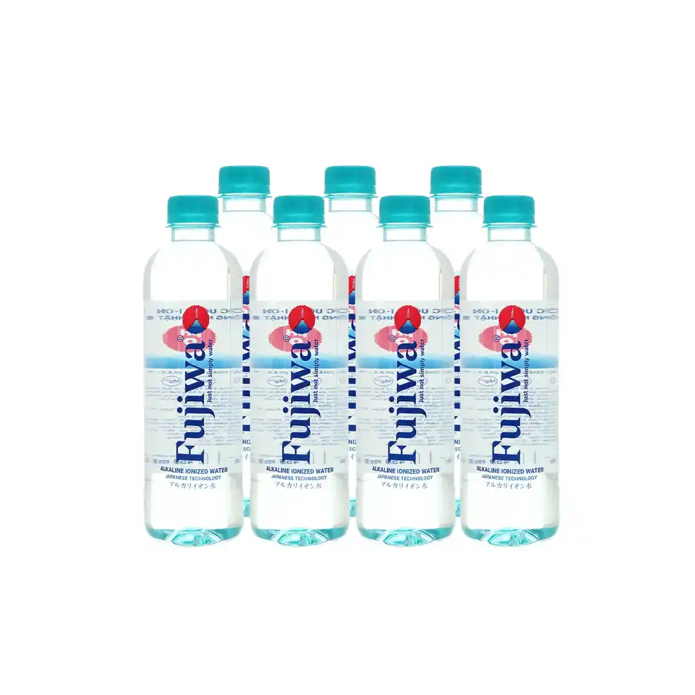 Lốc 12 chai nước ion kiềm cao cấp Fujiwa 450ml