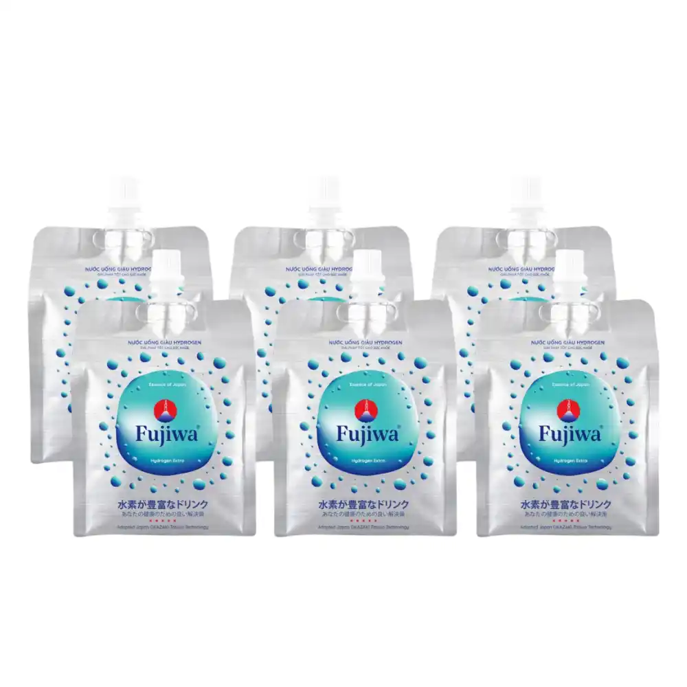 Lốc 24 túi nước uống giàu hydrogen Fujiwa 270ml