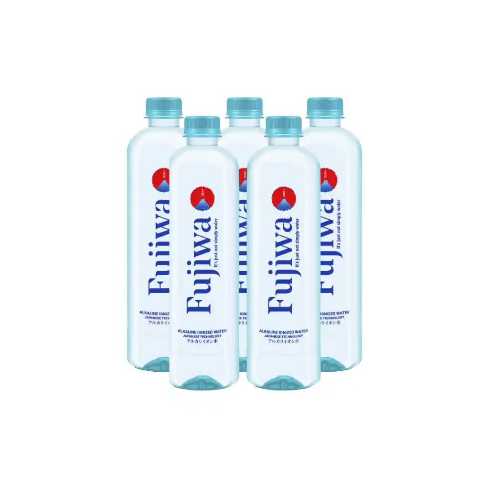 Lốc 5 chai nước ion kiềm cao cấp Fujiwa 680ml