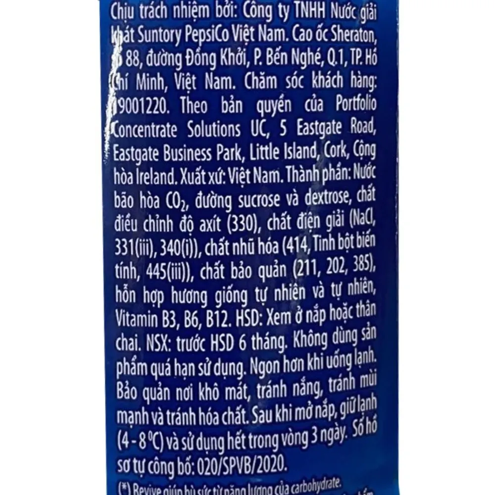 Lốc 6 chai nước bù khoáng Revive muối khoáng 500ml