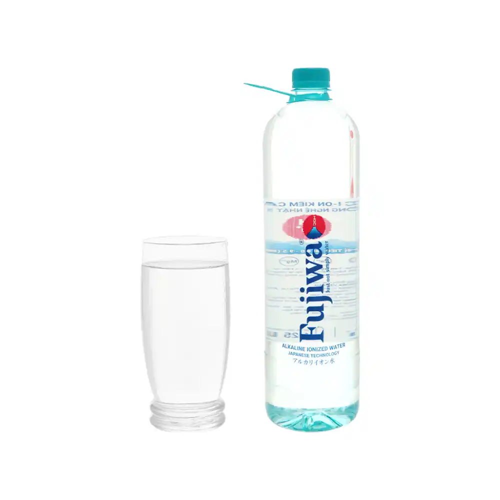 Lốc 6 chai nước ion kiềm cao cấp Fujiwa 1.25L