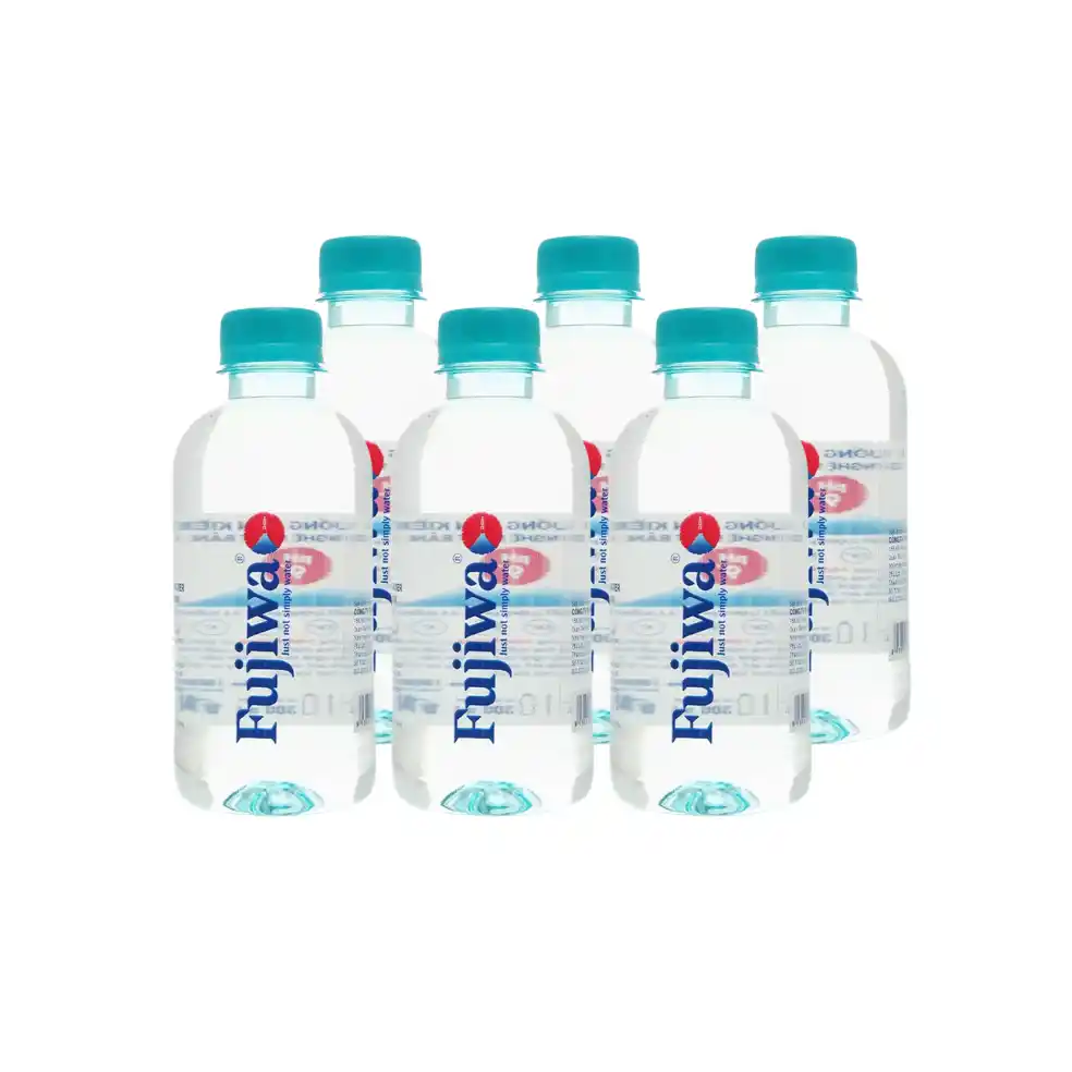 Lốc 6 chai nước ion kiềm cao cấp Fujiwa 300ml