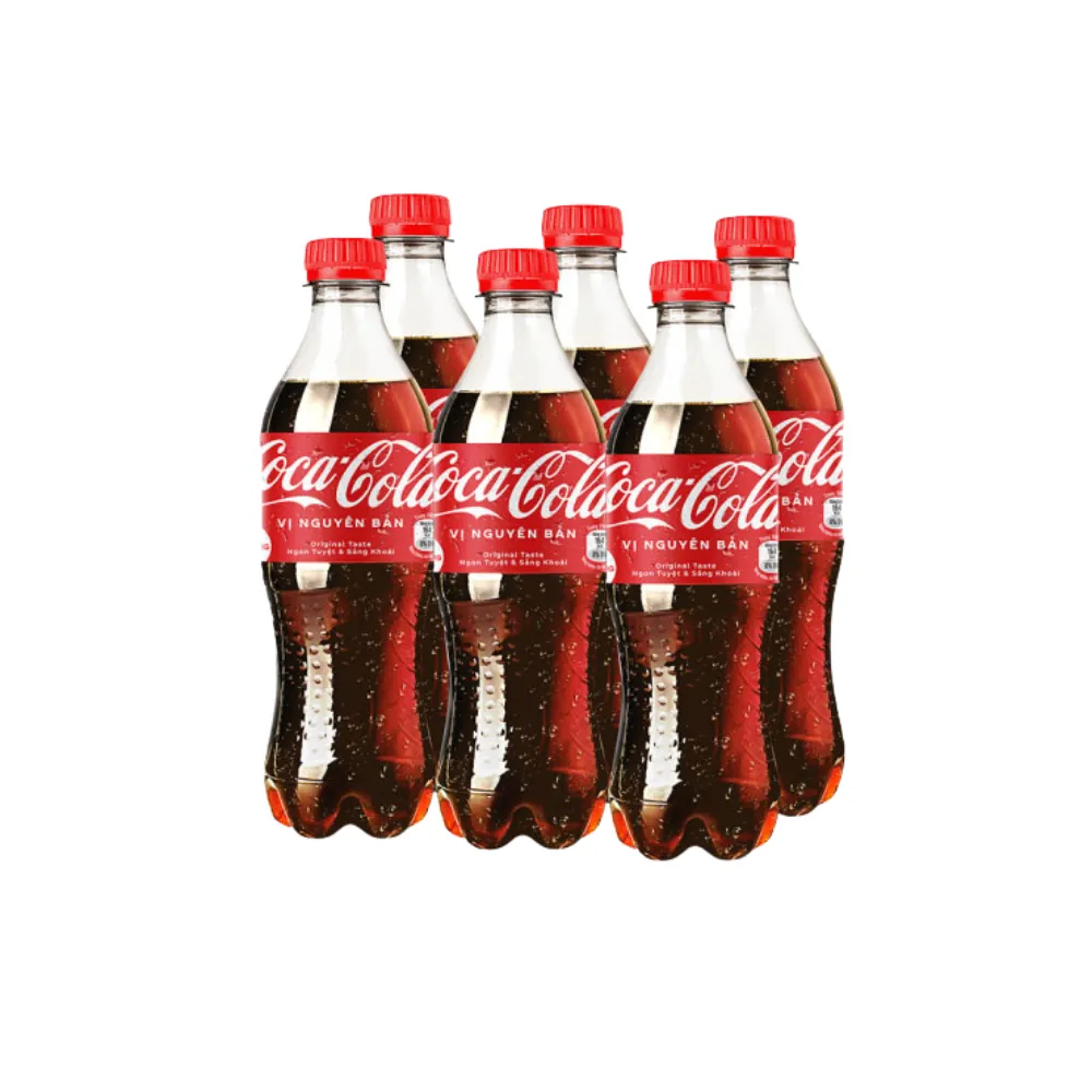 Lốc 6 chai nước ngọt Coca Cola 390ml