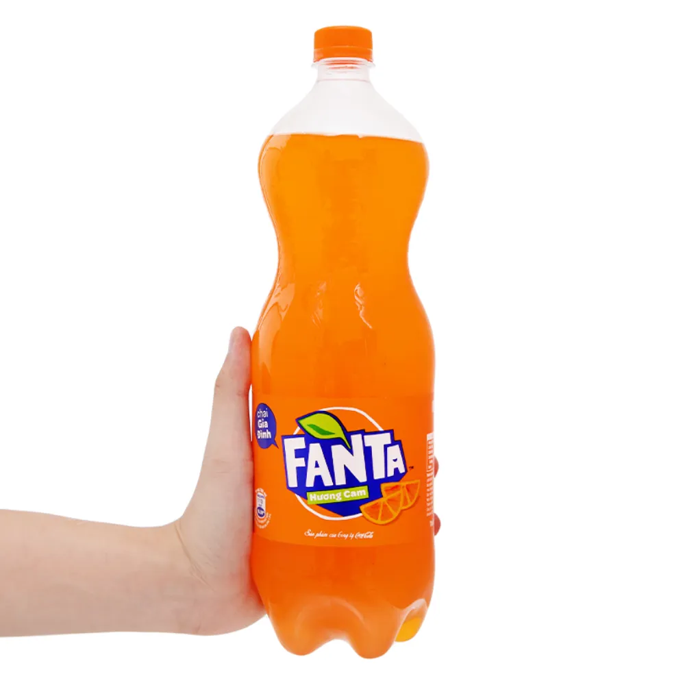 Lốc 6 chai nước ngọt Fanta cam 1.5L