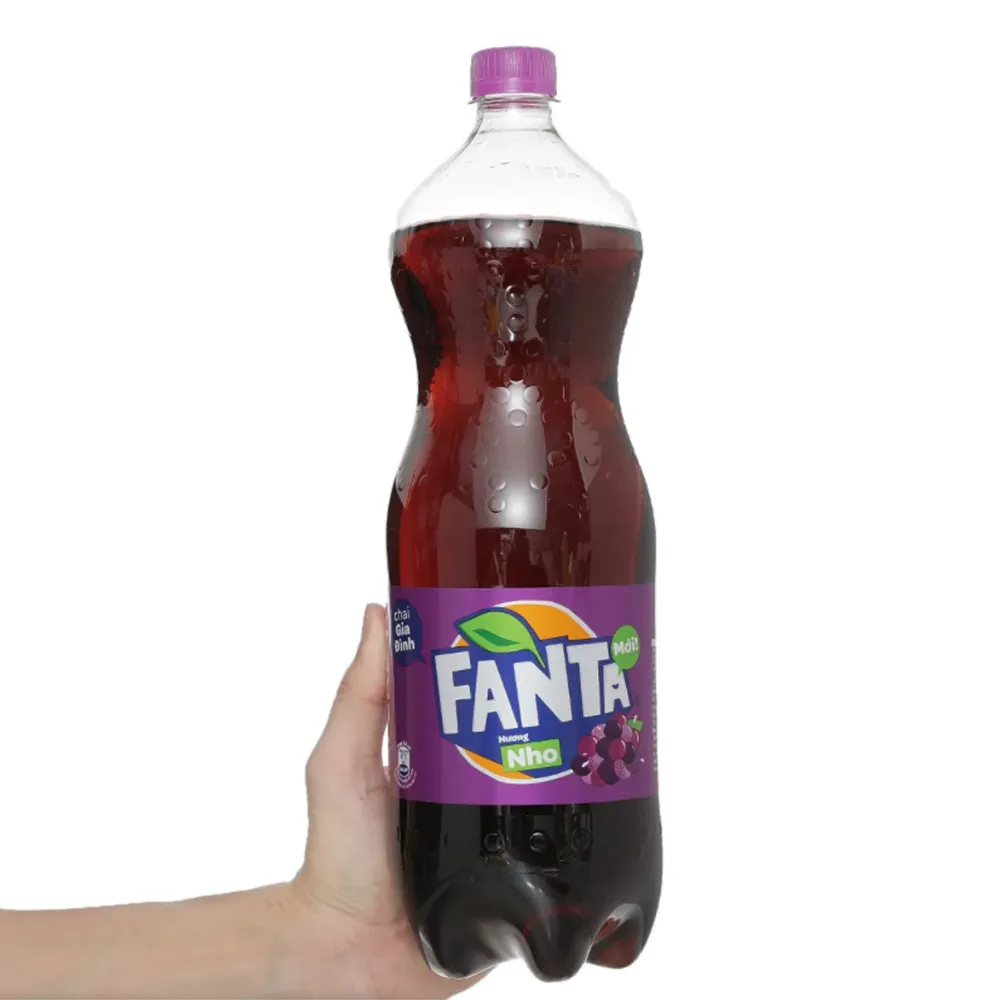 Lốc 6 chai nước ngọt Fanta nho 1.5L