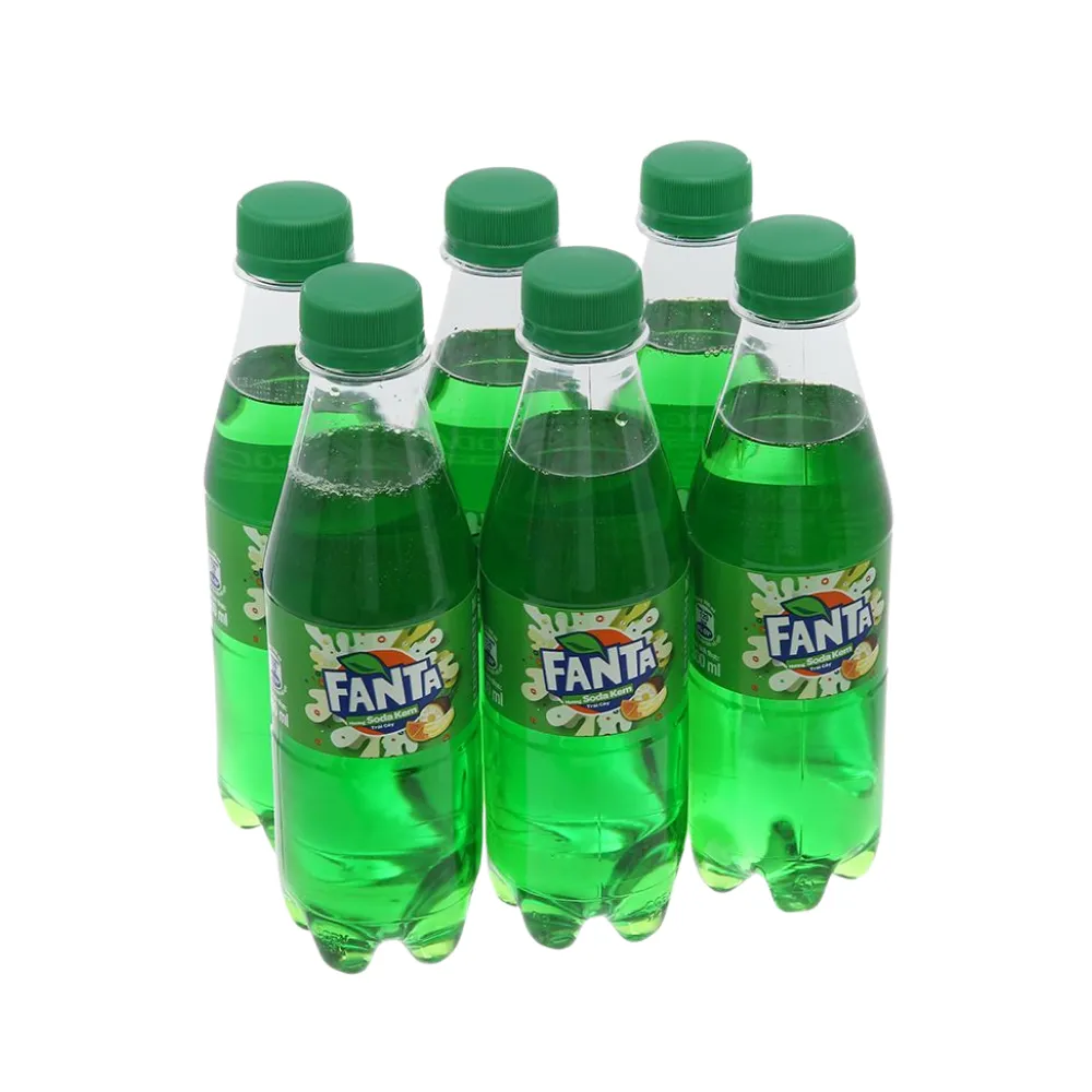 Lốc 6 chai nước ngọt Fanta soda kem 300ml