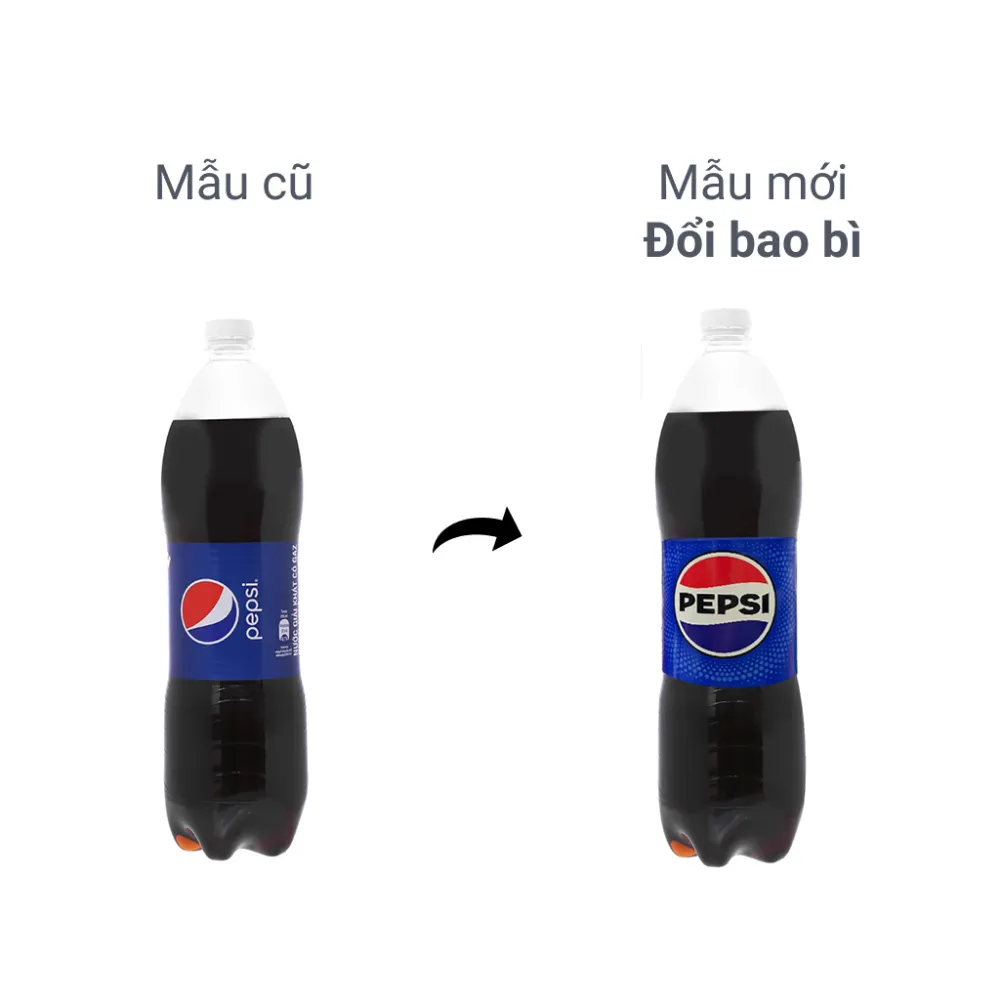 Lốc 6 chai nước ngọt Pepsi Cola 1.5L