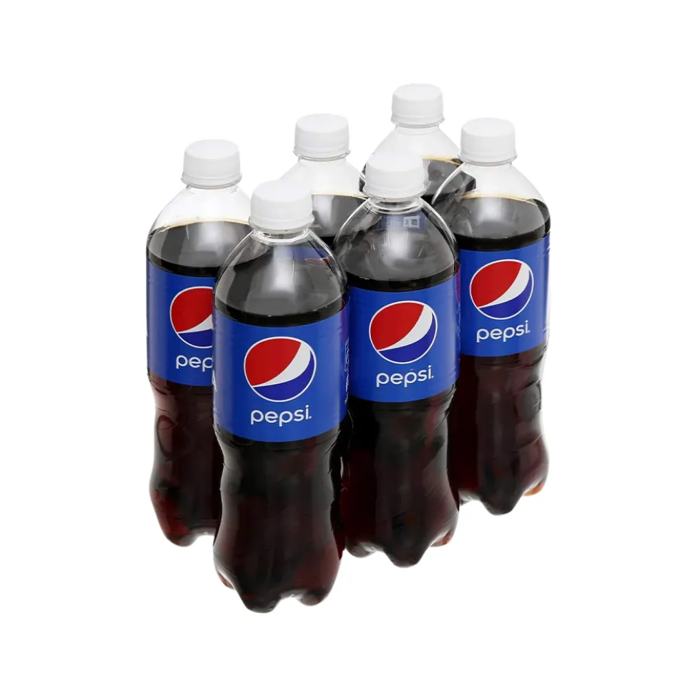 Lốc 6 chai nước ngọt Pepsi Cola 600ml