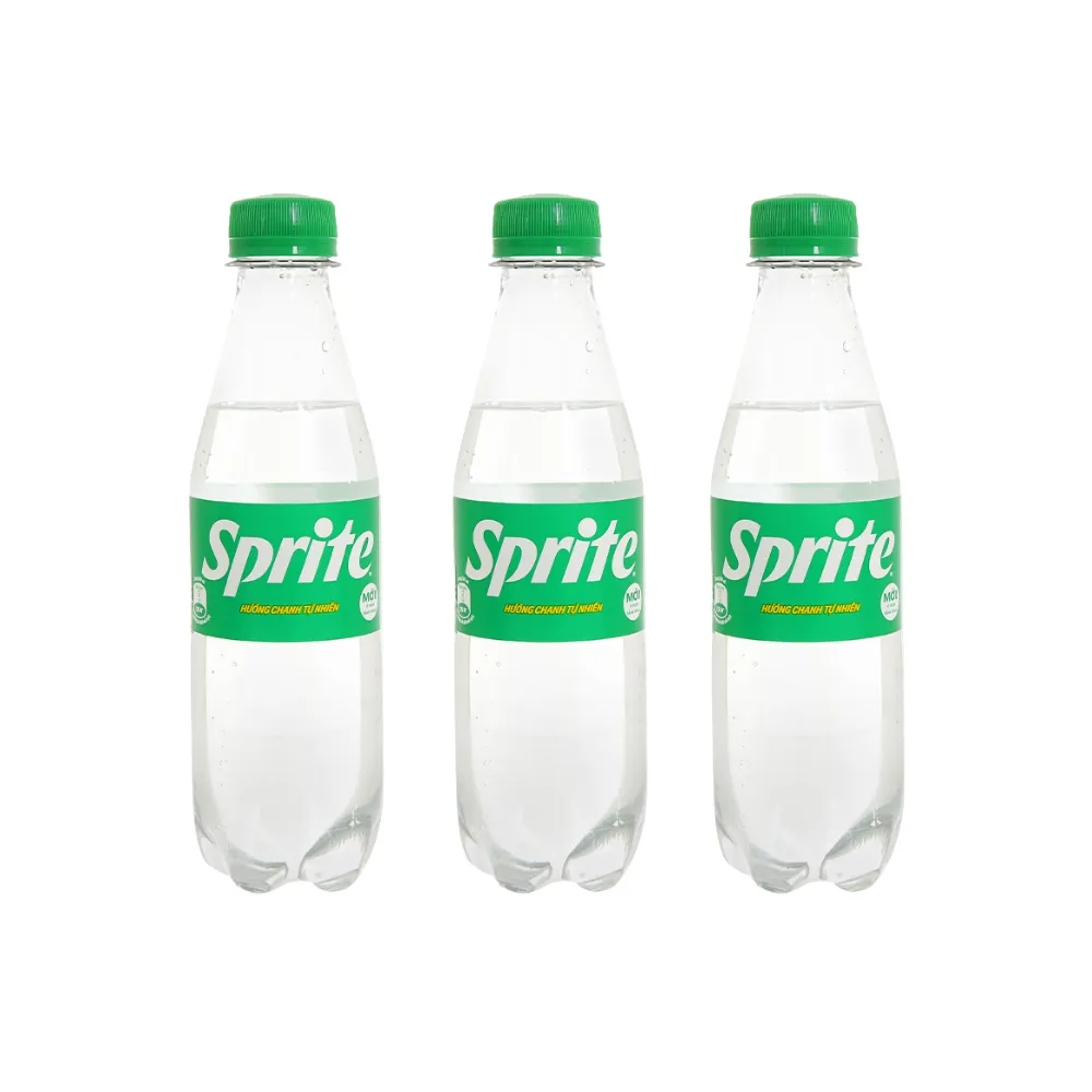 Lốc 6 chai nước ngọt Sprite chanh 300ml