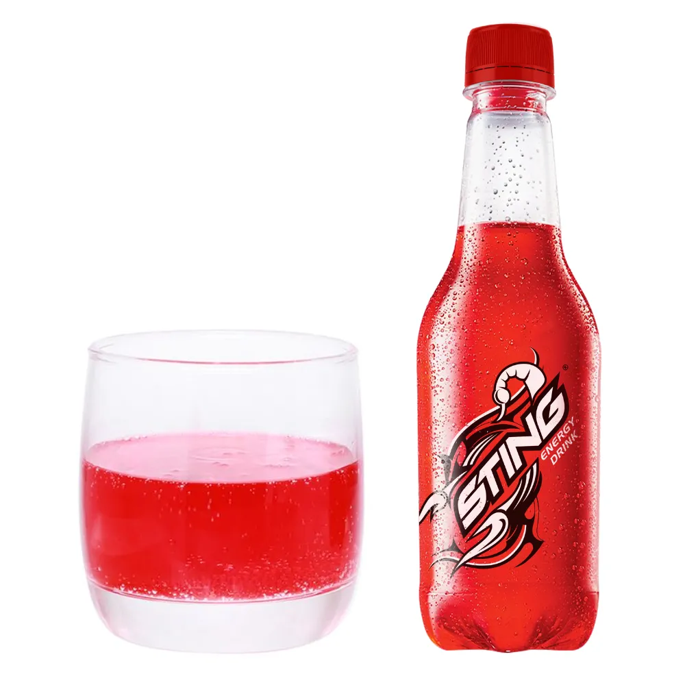 Lốc 6 chai nước tăng lực Sting hương dâu 500ml