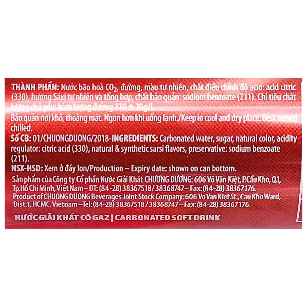 Lốc 6 chai sá xị Chương Dương 1500ml