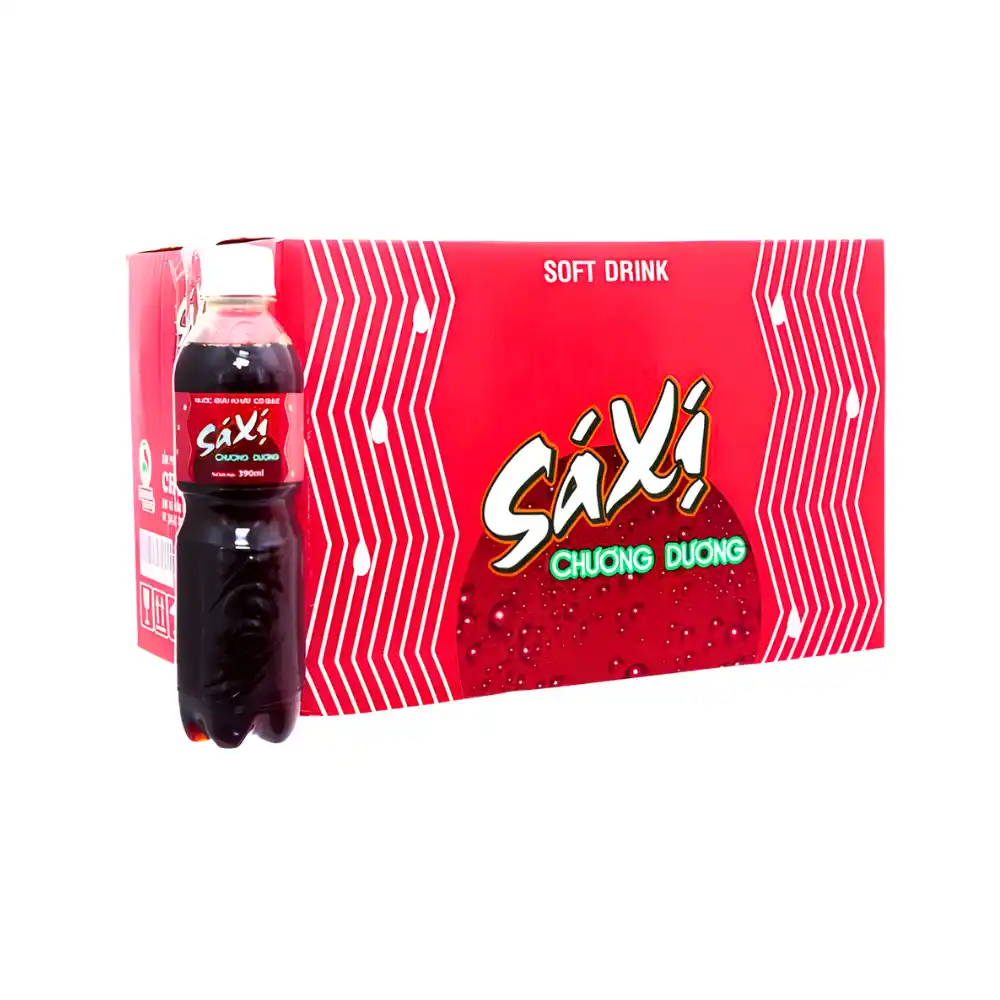 Lốc 6 chai sá xị Chương Dương 390ml