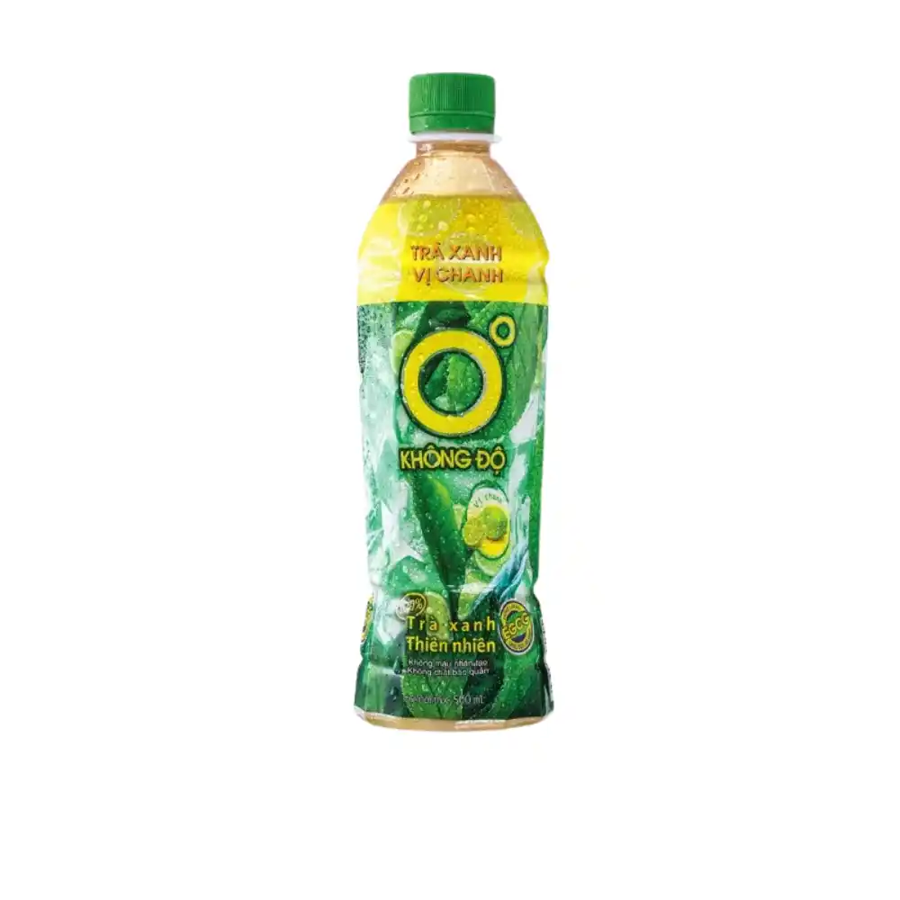 Lốc 6 chai trà xanh không độ 455ml