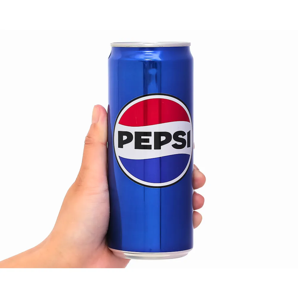 Lốc 6 lon nước ngọt có gaz Pepsi Cola 320ml