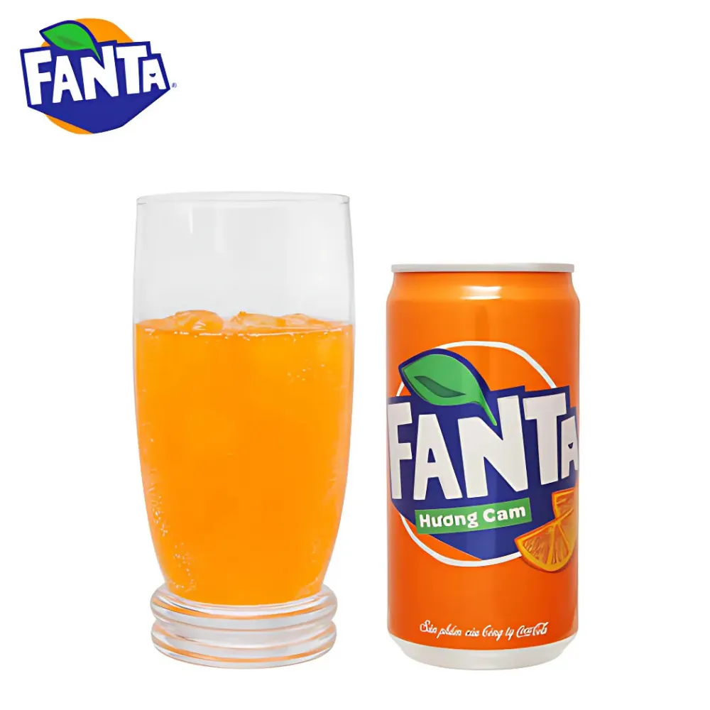 Lốc 6 lon nước ngọt Fanta cam 235ml