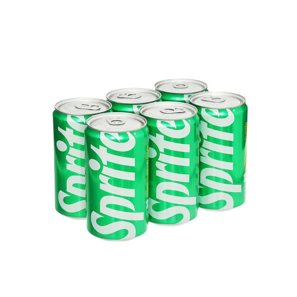 Lốc 6 lon nước ngọt Sprite chanh 235ml