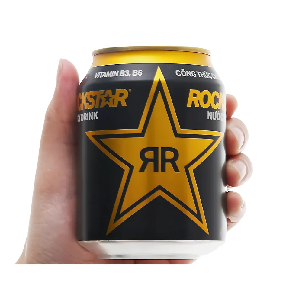 Lốc 6 lon nước tăng lực Rockstar 250ml