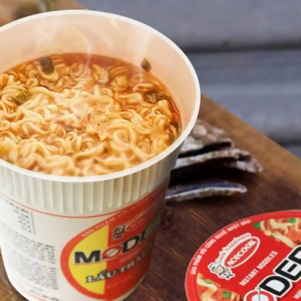 Lốc 6 ly mì Modern lẩu Thái tôm 67g