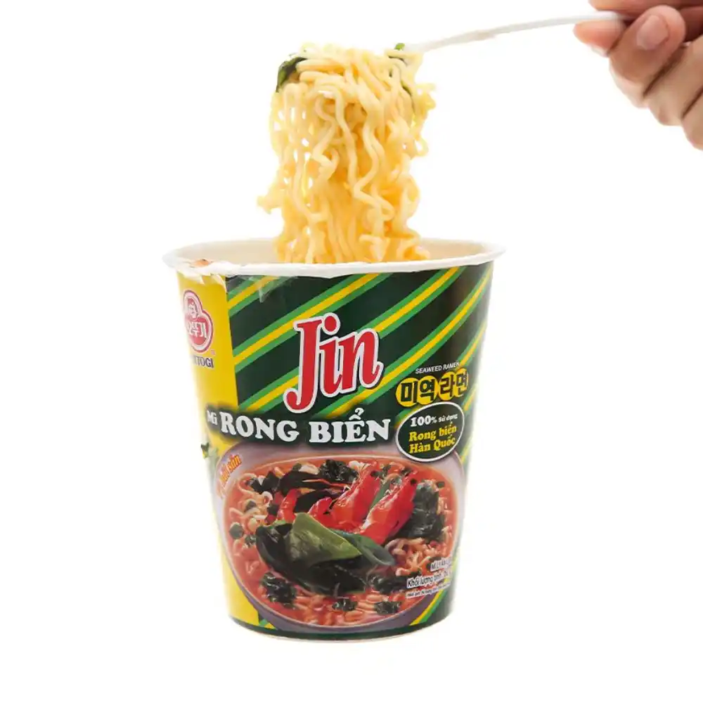 Lốc mì Jin Ottogi vị rong biển 120g/60g