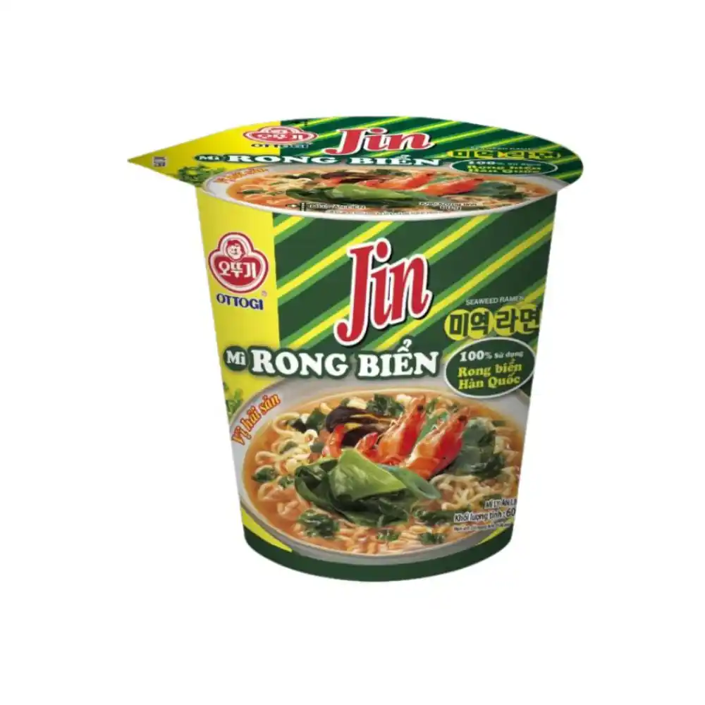 Lốc mì Jin Ottogi vị rong biển 120g/60g