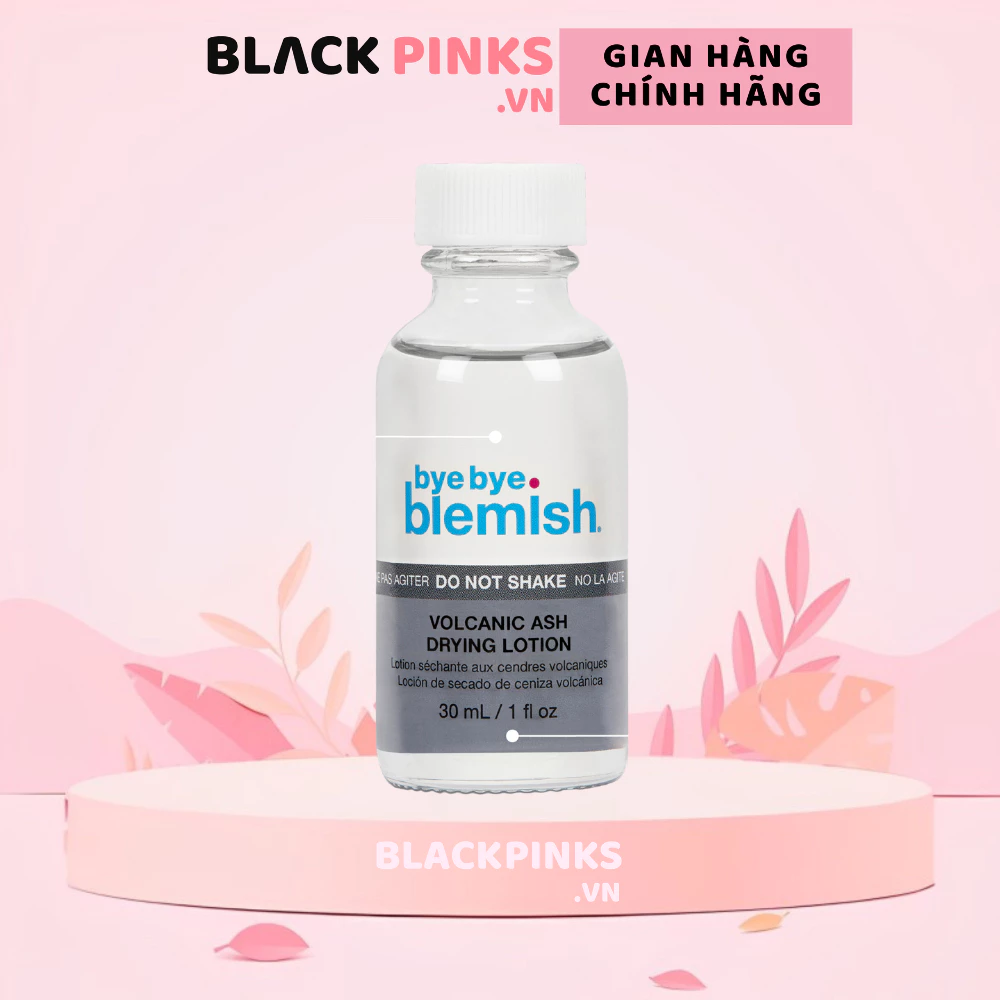 Lotion chấm mụn Bye Bye Blemish mụn sưng viêm/ mụn trắng/ mụn thâm/ mụn trắng nhạy cảm 30ML