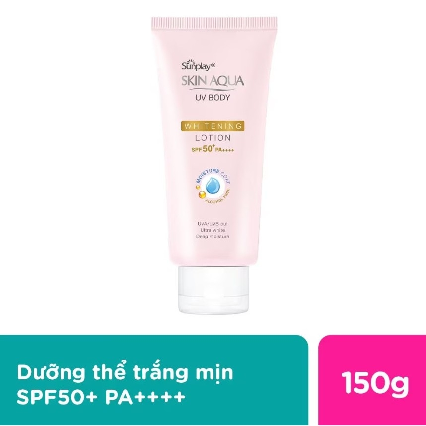 Lotion chống nắng Sunplay dưỡng thể sáng mịn 150g