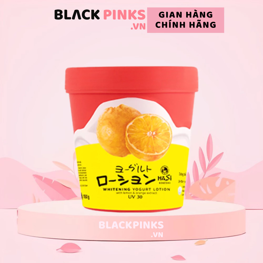 Lotion dưỡng thể Hasi sáng da từ Nha Đam & Dưa Leo/Cam, Chanh 180g